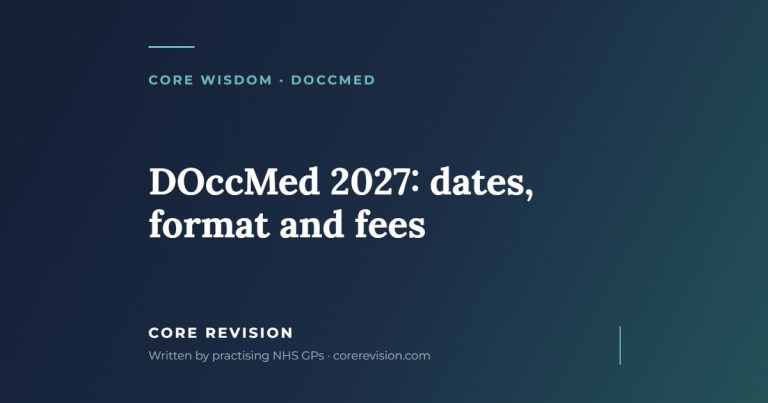 Core Revision article card: DOccMed 2027: dates, format and fees